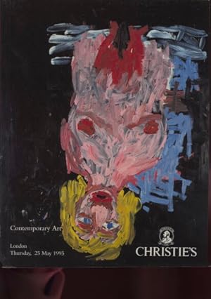 Seller image for Christies May 1995 Contemporary Art for sale by thecatalogstarcom Ltd