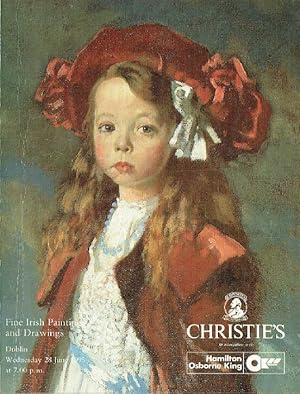 Seller image for Christies June 1995 Fine Irish Paintings & Drawings for sale by thecatalogstarcom Ltd