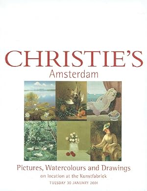 Seller image for Christies January 2001 Pictures, Watercolours & Drawings for sale by thecatalogstarcom Ltd