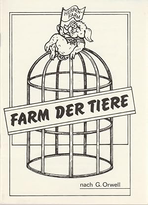 Immagine del venditore per Programmheft Georg Orwell DIE FARM DER TIERE Premiere 20. April 1990 Schauspiel im Puppentheater ( SCHIP ) venduto da Programmhefte24 Schauspiel und Musiktheater der letzten 150 Jahre