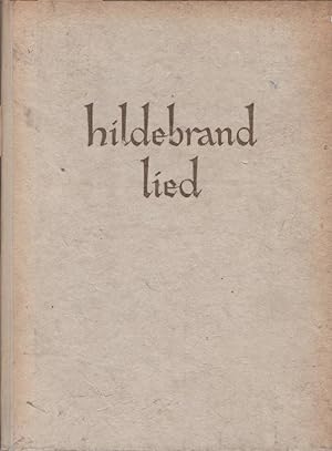 Imagen del vendedor de Das Hildebrandlied : Volksausgabe / hrsg. von Wilhelm Traupel. Bearb.: Walter Grothe a la venta por Schrmann und Kiewning GbR