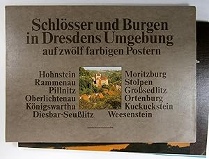 4 Fotomappen "Dresden":Udo Pellmann: Schlösser und Burgen in Dresdens Umgebung auf zwölf farbigen...