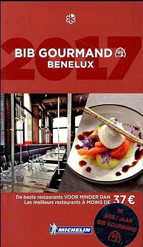 guide rouge Michelin - bib gourmand Benelux (édition 2017)