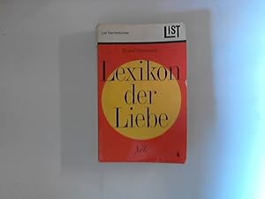 Imagen del vendedor de Lexikon der Liebe L - Z a la venta por ANTIQUARIAT FRDEBUCH Inh.Michael Simon