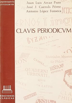 Seller image for Clavis periodicum for sale by Imosver