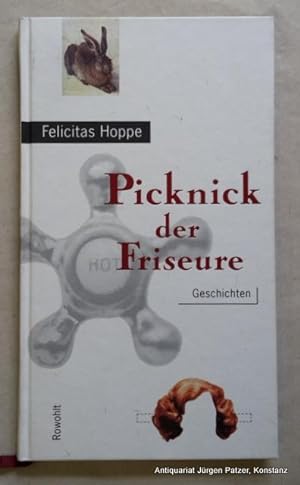 Picknick der Friseure. 7. Tsd. Geschichten. Reinbek, Rowohlt, 1996. 90 S., 3 Bl. Farbiger Or.-Pp....