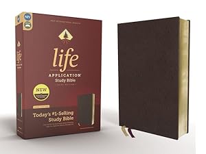 Immagine del venditore per Life Application Study Bible : New International Version, Burgundy, Bonded Leather, Red Letter Edition, Gold Edge venduto da GreatBookPrices