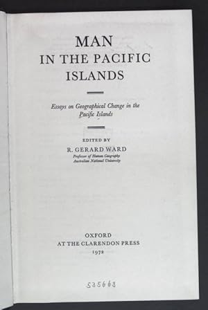 Imagen del vendedor de Man in the Pacific Islands - Essays on Geographical in the Pacific Islands. a la venta por books4less (Versandantiquariat Petra Gros GmbH & Co. KG)