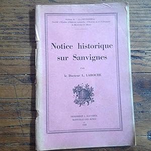Notice historique sur SANVIGNES en SAÔNE et LOIRE