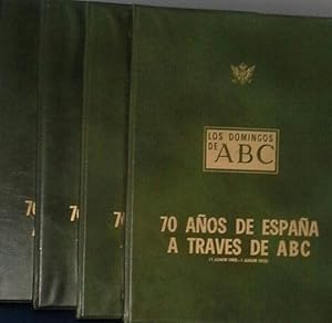 70 AÑOS DE ESPAÑA A TRAVÉS DE ABC (4 CARPETAS)