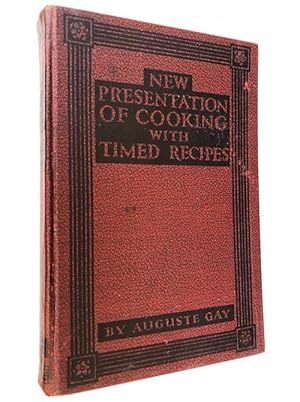 Seller image for New Presentation Of Cooking With Timed Recipes for sale by cookbookjj