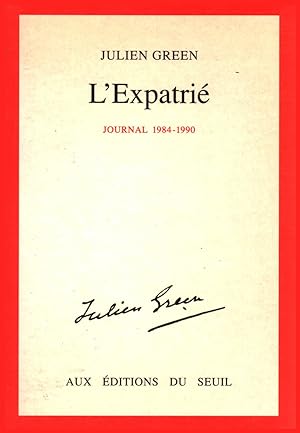 Seller image for L'expatri 1984-1990 for sale by Di Mano in Mano Soc. Coop