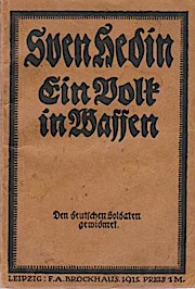 Seller image for Ein Volk in Waffen : Den deutschen Soldaten. gewidmet Sven Hedin / Teil von: Deutsche Bcherei (Leipzig): Weltkriegssammlung for sale by Schrmann und Kiewning GbR