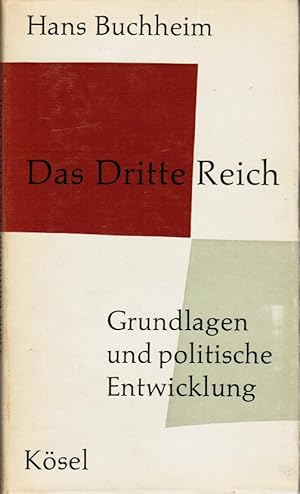 Seller image for Das Dritte Reich : Grundlagen u. polit. Entwicklung. for sale by Schrmann und Kiewning GbR