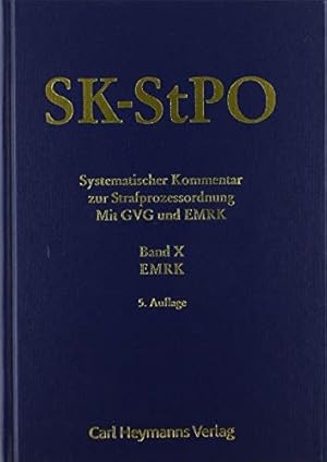 Image du vendeur pour Systematischer Kommentar zur Strafprozessordnung - SK-StPO, Band 10 mis en vente par primatexxt Buchversand