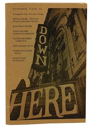 DOWN HERE: A Magazine from the East Village, Volume One Number One