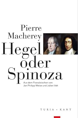 Immagine del venditore per Hegel oder Spinoza venduto da BuchWeltWeit Ludwig Meier e.K.