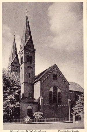 Seller image for Bonifatius-Kirche. Ansichtskarte in Photodruck. Ungelaufen. for sale by Antiquariat Heinz Tessin