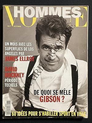 VOGUE HOMMES-N°183-OCTOBRE 1995-MEL GIBSON