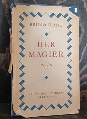 Bild des Verkufers fr Der Magier. Novelle. zum Verkauf von Antiquariat Johann Forster