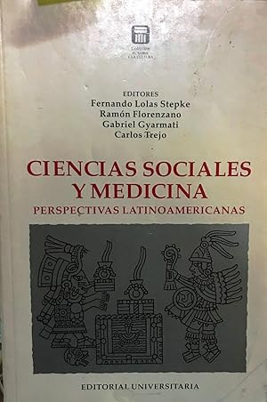 Imagen del vendedor de Ciencias Sociales y Medicina. Perspectivas latinoamericanas a la venta por Librera Monte Sarmiento