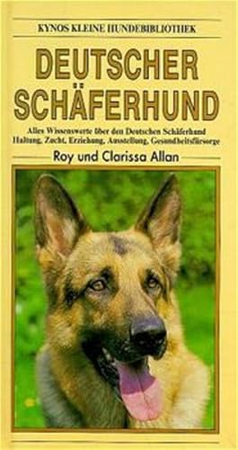 Imagen del vendedor de Deutscher Schferhund. Roy u. Clarissa Allan. Fotos von Marc Henrie / Kynos kleine Hundebibliothek a la venta por NEPO UG