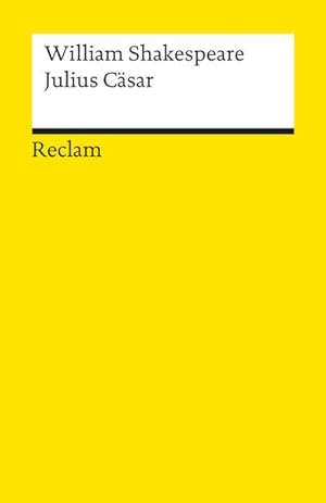 Seller image for Julius Csar : Tragdie. William Shakespeare. bers. von August Wilhelm von Schlegel. Hrsg. von Dietrich Klose / Universal-Bibliothek ; Nr. 9 for sale by NEPO UG
