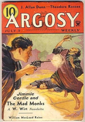 Imagen del vendedor de ARGOSY - July 7 1934 [ V248 #2 ] a la venta por Gene Zombolas