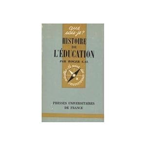 Image du vendeur pour Histoire de l'ducation - mis en vente par Des livres et nous