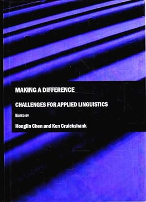 Seller image for Making a Difference: Challenges for Applied Linguistics for sale by Goulds Book Arcade, Sydney
