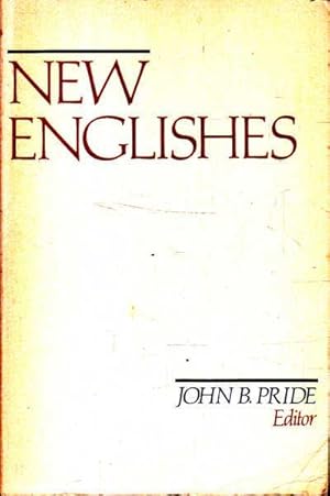 Seller image for New Englishes for sale by Goulds Book Arcade, Sydney