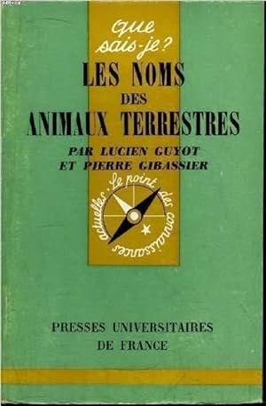 Seller image for Que sais-je? N 1250 Les noms des animaux terrestres for sale by Le-Livre