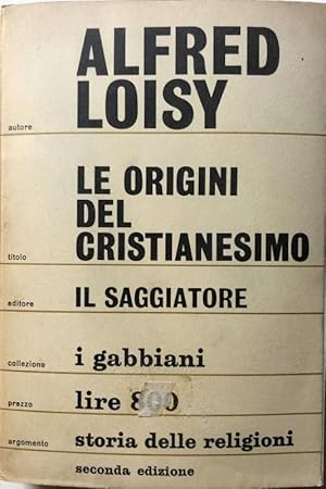 LE ORIGINI DEL CRISTIANESIMO