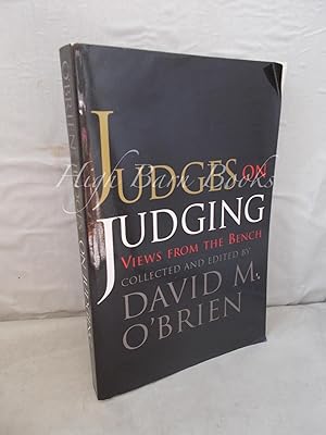 Seller image for Judges on Judging: Views from the Bench for sale by High Barn Books