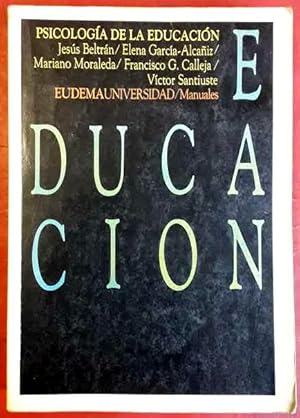 Psicología de la educación