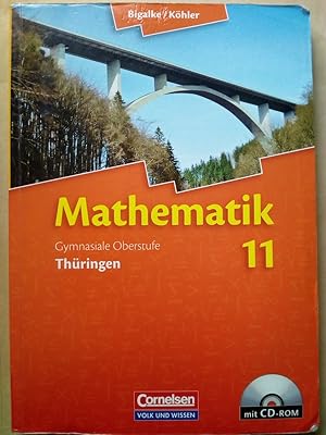 Bild des Verkufers fr Mathematik - Thringen - Ausgabe 2009 / 11. Schuljahr - Schlerbuch mit CD-ROM zum Verkauf von Versandantiquariat Jena