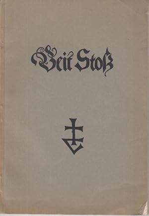 Imagen del vendedor de Katalog der Veit Stoss - Ausstellung im Germanischen Museum. a la venta por Antiquariat Carl Wegner