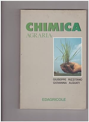 Immagine del venditore per Chimica agraria venduto da Libreria IV Fontane S.a.S