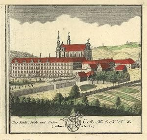 Bild des Verkufers fr Zisterzienserkloster Kamenz ('Das Frstl. Stift und Closter Camentz - Mnsterb.'). zum Verkauf von Antiquariat Norbert Haas