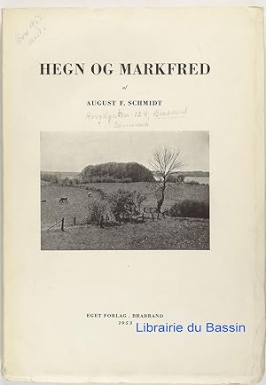 Seller image for Hegn og markfred for sale by Librairie du Bassin