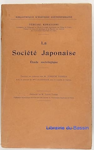 La société japonaise Etude sociologique