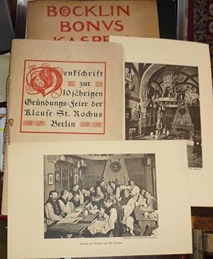 Denkschrift zur 10jährigen Gründungs-Feier der Klaus St. Rochus Berlin (Steinmetzstr. 2). 1897-1907.