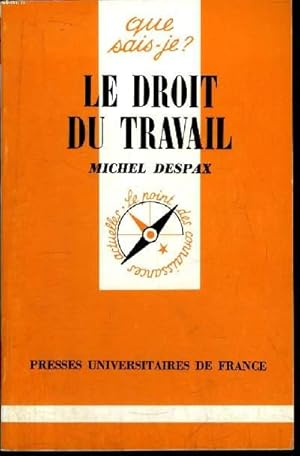 Image du vendeur pour Que sais-je? N 1268 Le droit du travail mis en vente par Le-Livre