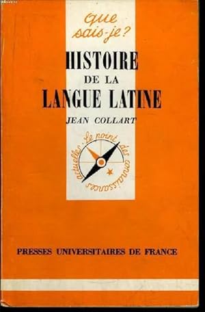 Immagine del venditore per Que sais-je? N� 1281 Histoire de la langue latine venduto da Le-Livre