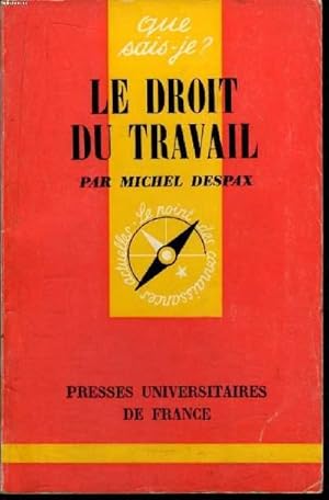 Image du vendeur pour Que sais-je? N 1268 Le droit du travail mis en vente par Le-Livre