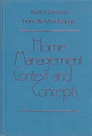 Seller image for Home Management Context and Concepts for sale by Ye Old Bookworm