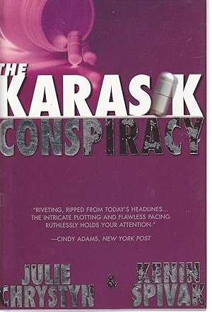 Bild des Verkufers fr The Karasik Conspiracy zum Verkauf von Ye Old Bookworm