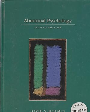 Bild des Verkufers fr Abnormal Psychology zum Verkauf von Ye Old Bookworm
