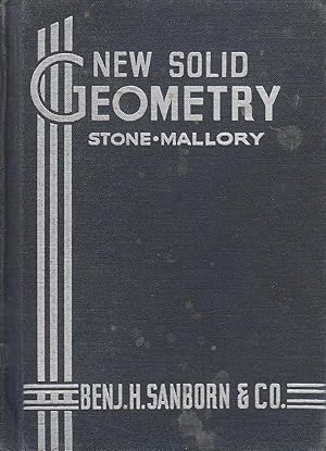 Image du vendeur pour New Solid Geometry mis en vente par Ye Old Bookworm