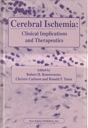 Imagen del vendedor de Cerebral Ischemia Clinical Implications and Therapeutics a la venta por Ye Old Bookworm